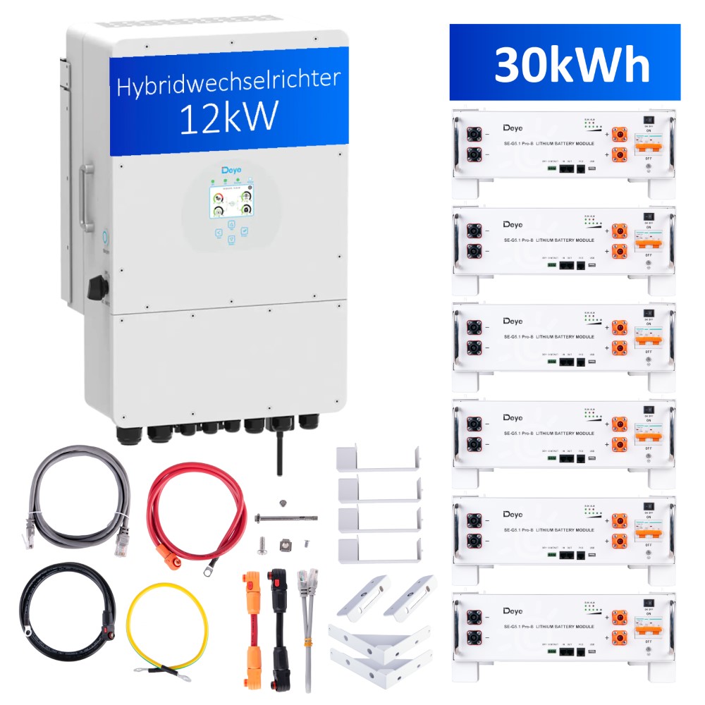 Hybridwechselrichter & ESS SE-G5.1 pro B - Energiespeicher - Set 