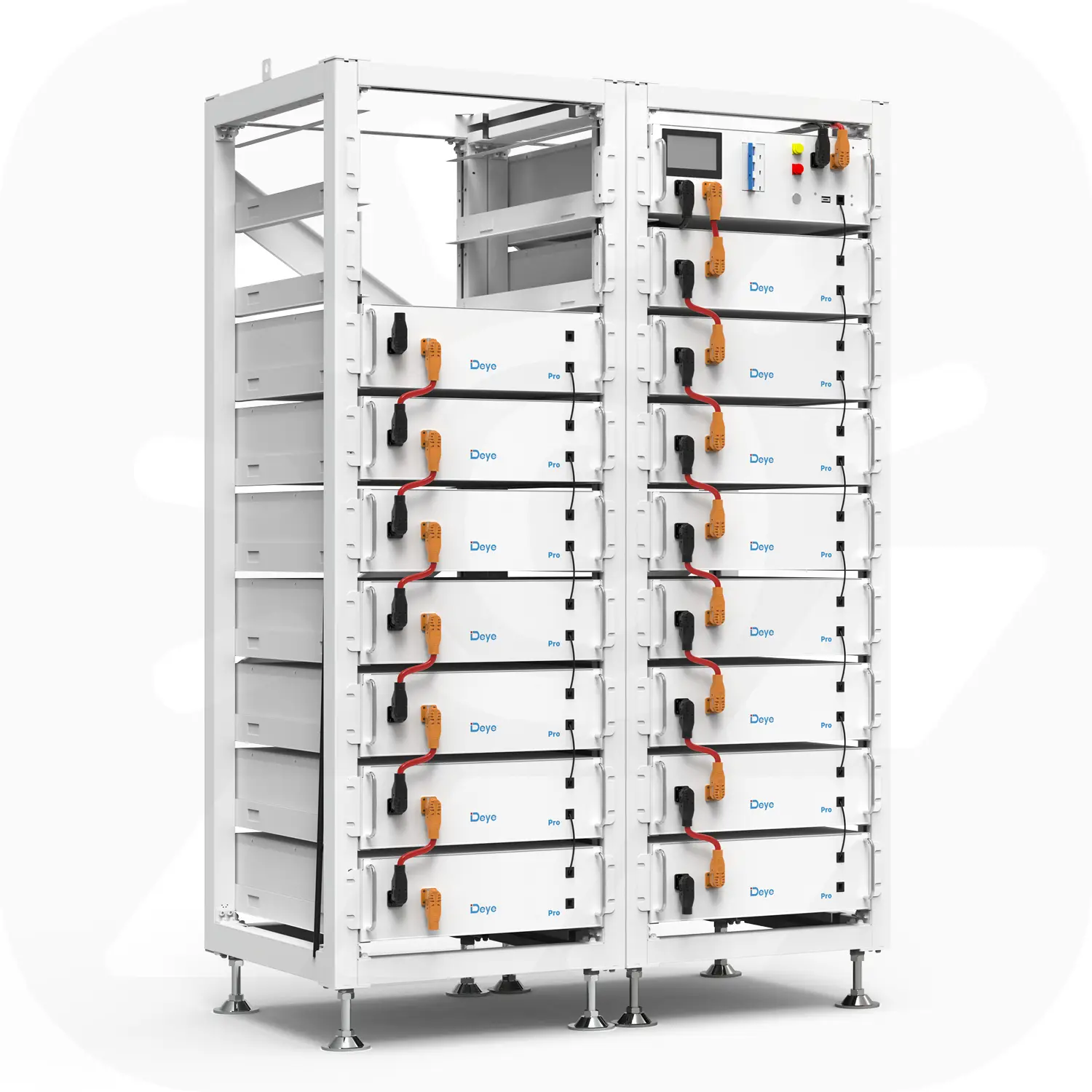 Deye BOS-G Pro 76,8kWh - Speicher System SET Akku-Kapazität: 76,8 kWh