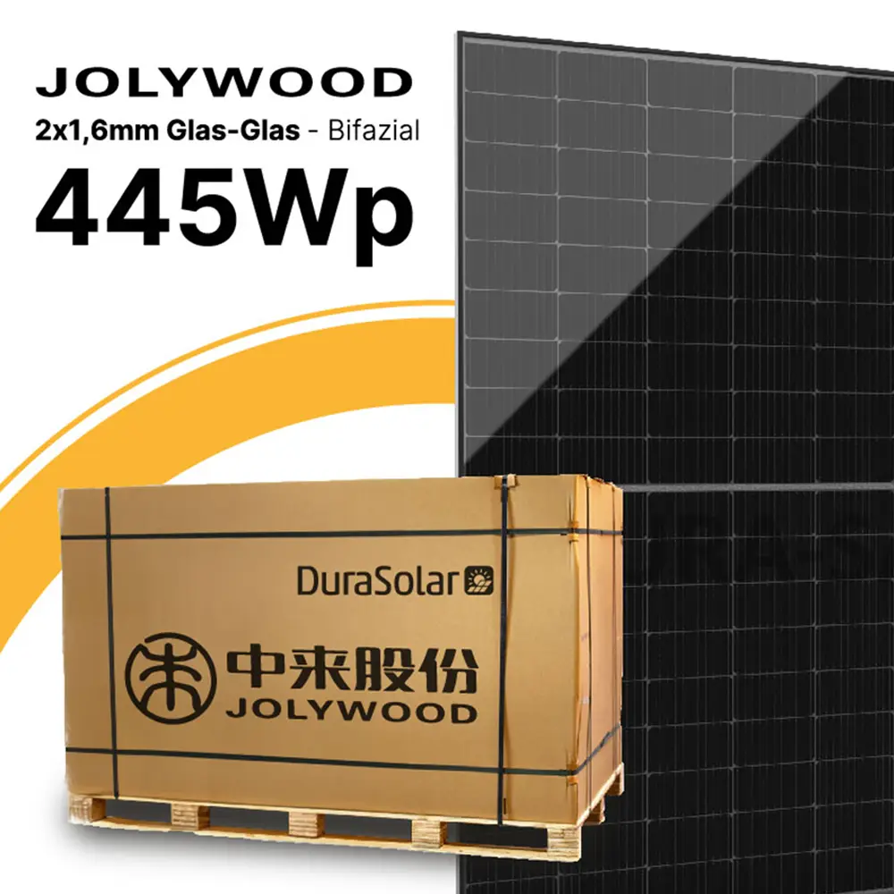 36x Jolywood JW-HD108N-445W-FB - PV Modul 