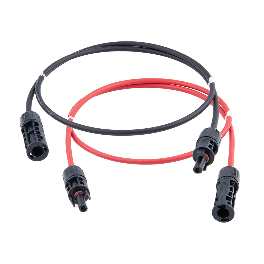 Solarkabel Verlängerung mit MC4-Stecker 4mm² Kabel für PV Anlagen Verkabelung