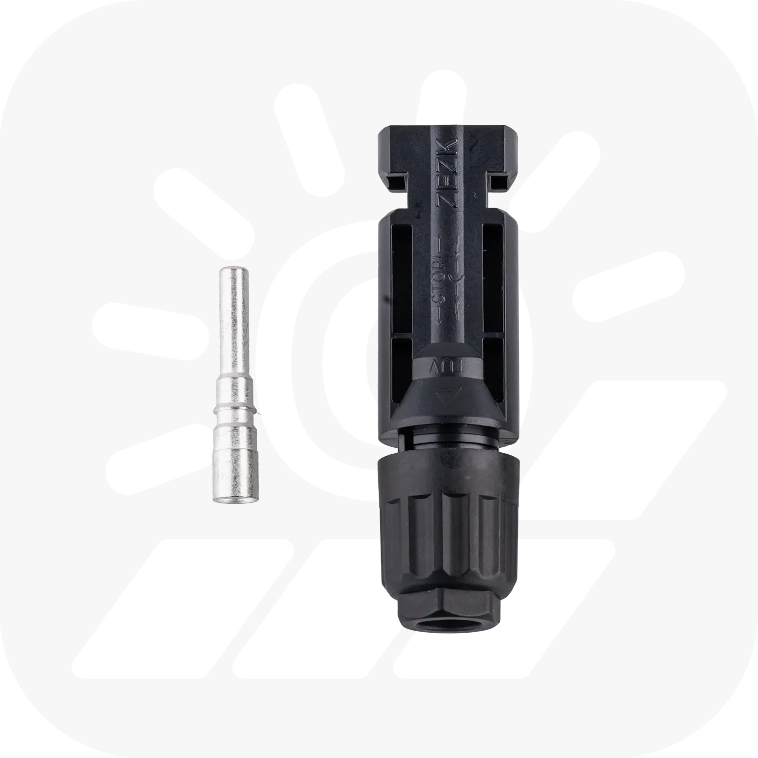 MC4 kompatible Buchsen für 4-6mm² Solarkabel - PV-Buchse MC4 kompatible Buchsen für 4-6mm² Solarkabel - PV-Buchse