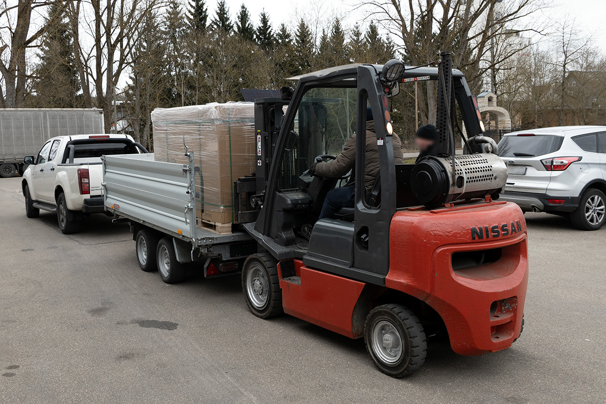 Palette einladen Palette einladen