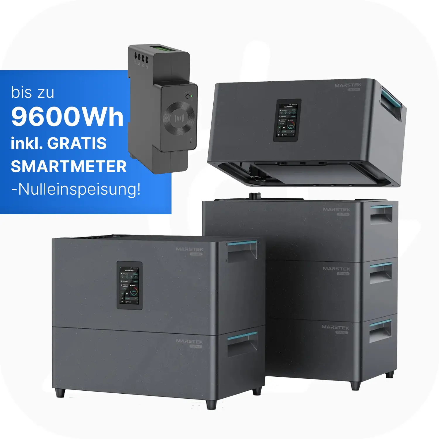 Marstek Jupiter C+ Speicher für Balkonkraftwerke inkl. SmartMeter 