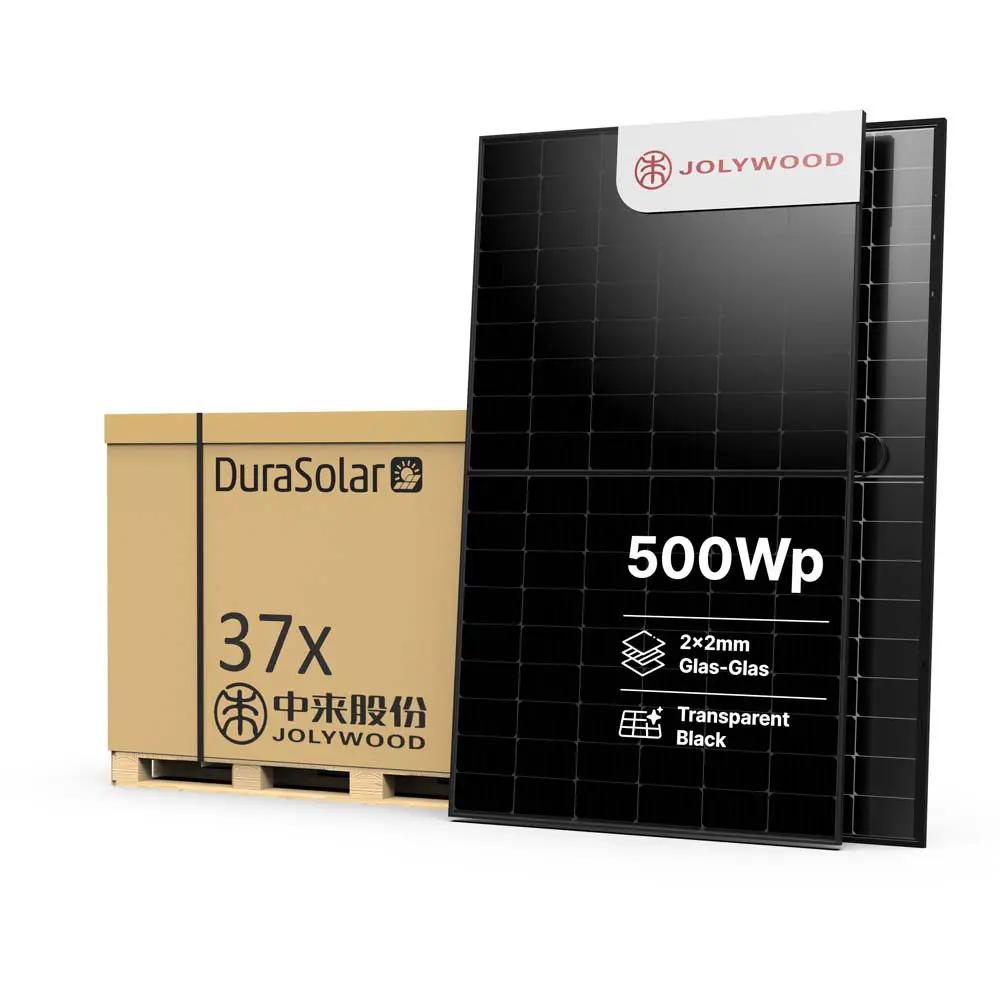 37 x Jolywood JW-HD108N-R2-500W-FB - PV Modul 37 x Jolywood JW-HD108N-R2-500W-FB - PV Modul