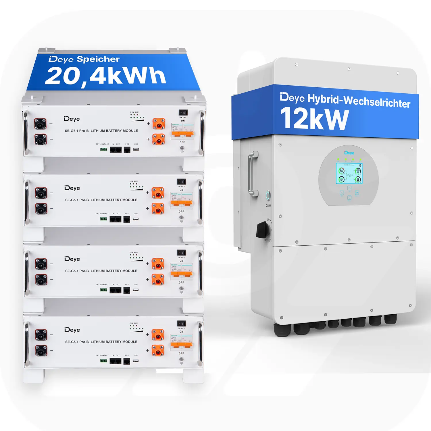 Hybridwechselrichter & ESS SE-G5.1 pro B - Energiespeicher - Set 