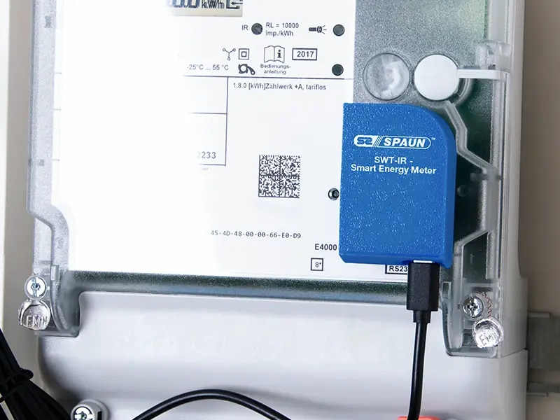 EcoTracker mit Netzteil Anwendungsbeispiel EcoTracker mit Netzteil Anwendungsbeispiel