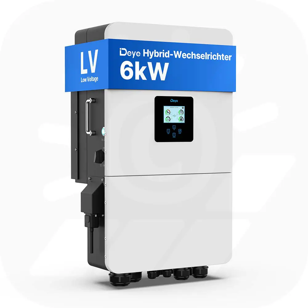 Deye Hybrid Wechselrichter | 6kW | LowVoltage | SUN-6K-SG05LP3-EU-SM2 | dreiphasig 