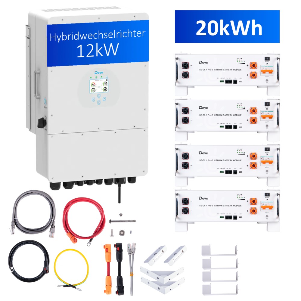 Hybridwechselrichter & ESS SE-G5.1 pro B - Energiespeicher - Set 