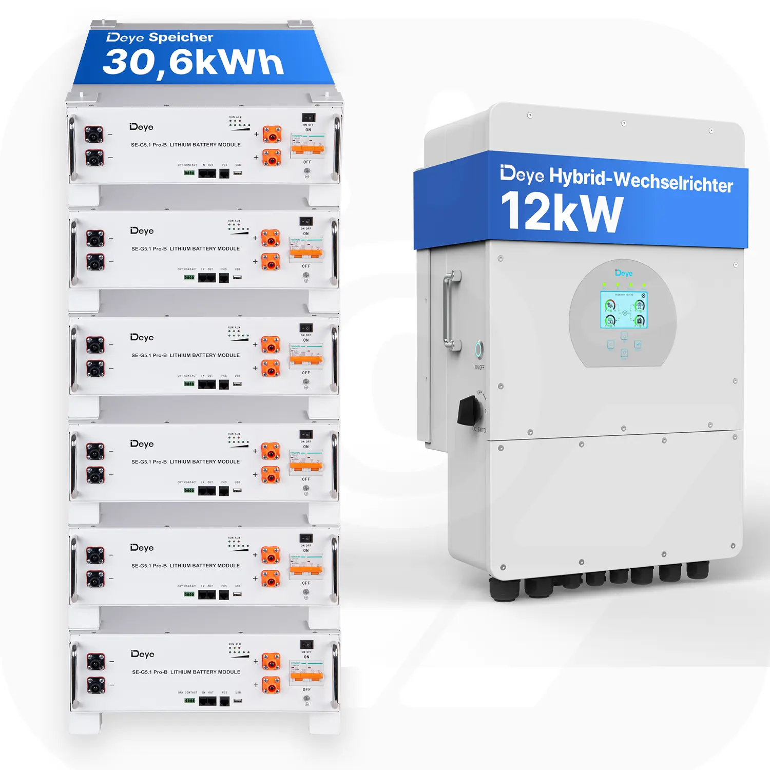 Hybridwechselrichter & ESS SE-G5.1 pro B - Energiespeicher - Set Hybridwechselrichter & ESS SE-G5.1 pro B - Energiespeicher - Set