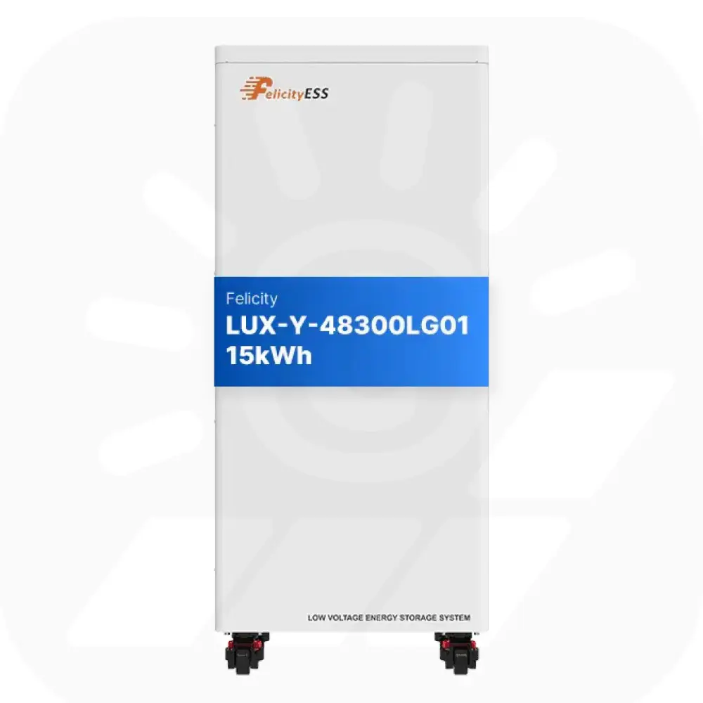 Felicity 15kWh Speicher | LUX-Y-48300LG01 | LiFePO4 Lithium-Ionen-Akku | 51.2V | 300Ah 